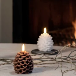 LED LYS - KOGLE 7X7 CM | HVID