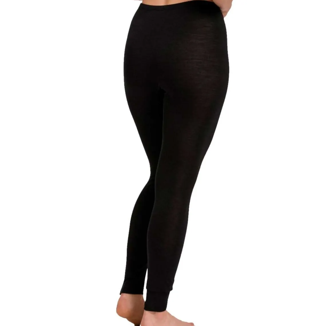 LEGGINGS I ULD/SILKE | SORT