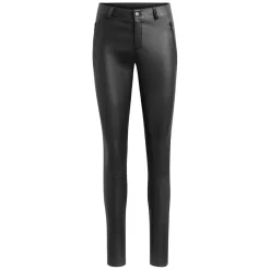 LEGGINGS W SADDLEBACK | SORT M/SORTE DETALJER