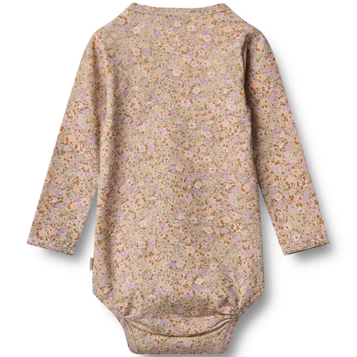 LIV BODYSTOCKING M/LANGE ÆRMER | LILAC FLOWER MEADOW