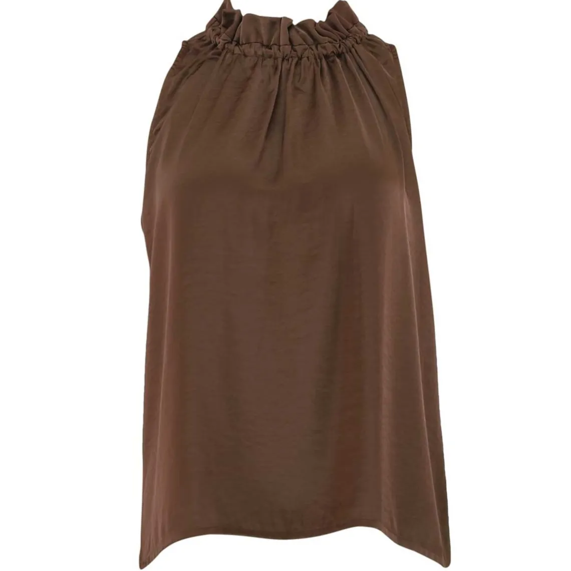 LIVA SOLID TOP | BROWN