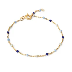 LOLA ARMBÅND FORGYLDT | MARINE