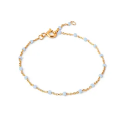 LOLA ARMBÅND FORGYLDT | SKY