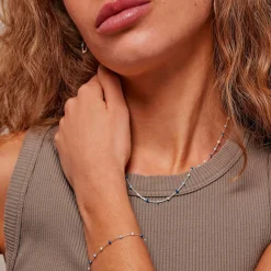 LOLA ARMBÅND SØLV | MARINE