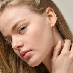 LOLA ØRERING FORGYLDT | BLUSH