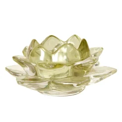 LOTUS FYRFADSSTAGE 12X6 CM - LYSEGRØN