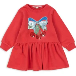 LOU SEQUIN SWEAT DRESS | WINTERBERRY