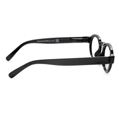 LÆSEBRILLER - CIRCLE TWIST | SORT