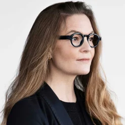 LÆSEBRILLER - CIRCLE TWIST | SORT