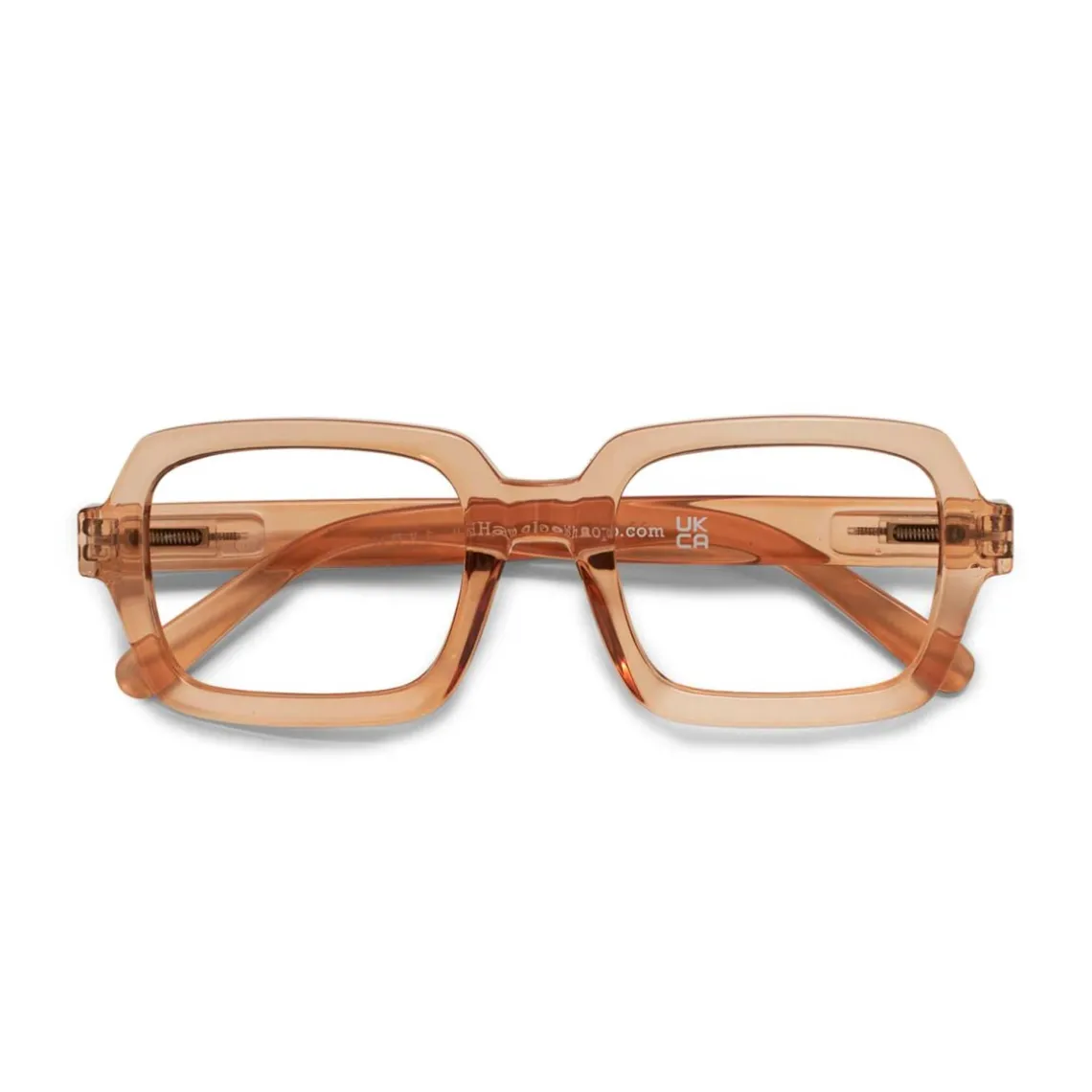 LÆSEBRILLER - SQUARE | BROWN SUGAR