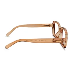 LÆSEBRILLER - SQUARE | BROWN SUGAR