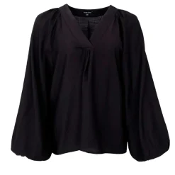 LUISA RAGLAN BLOUSE | BLACK