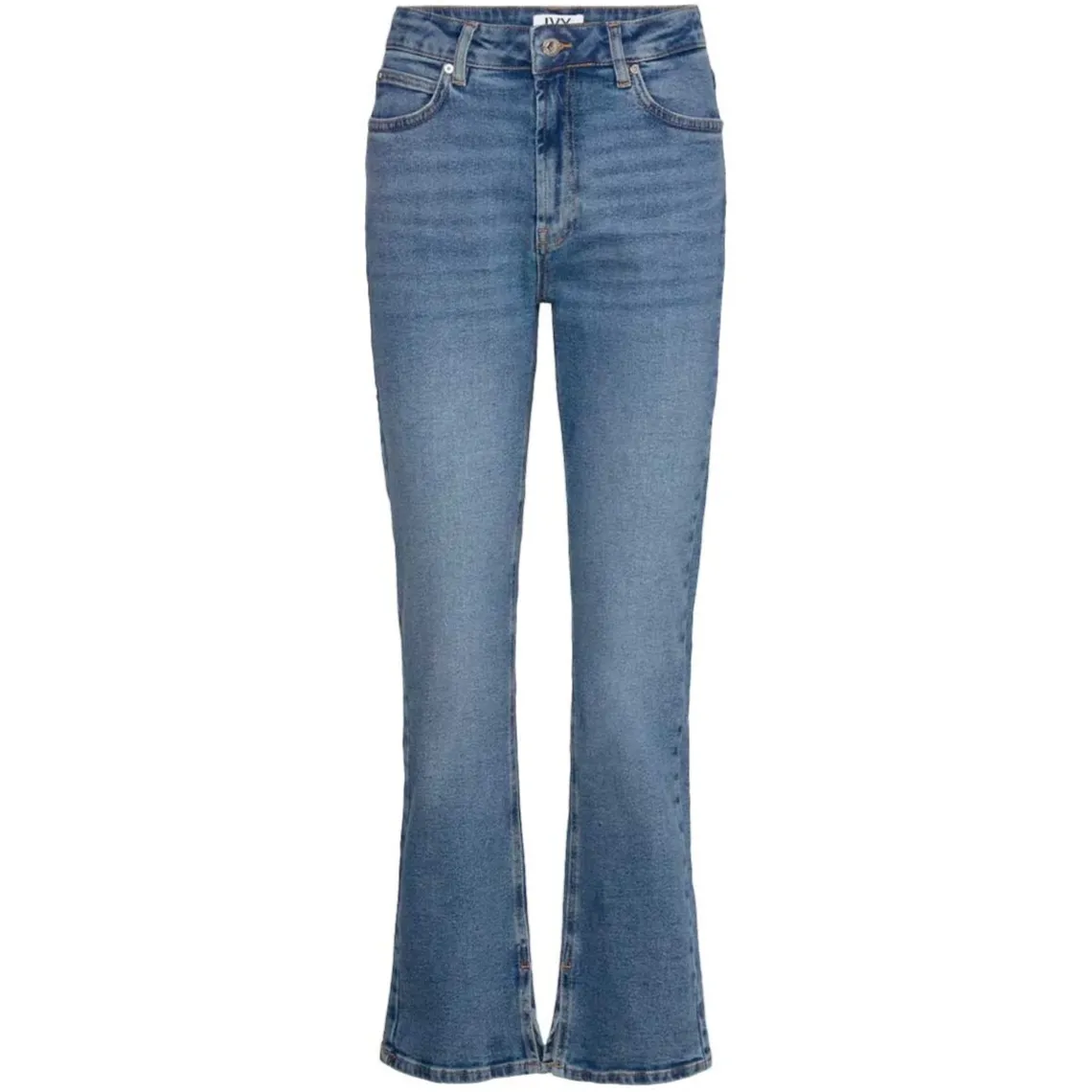 LULU JEANS SPLIT WASH VIGO | DENIM BLUE