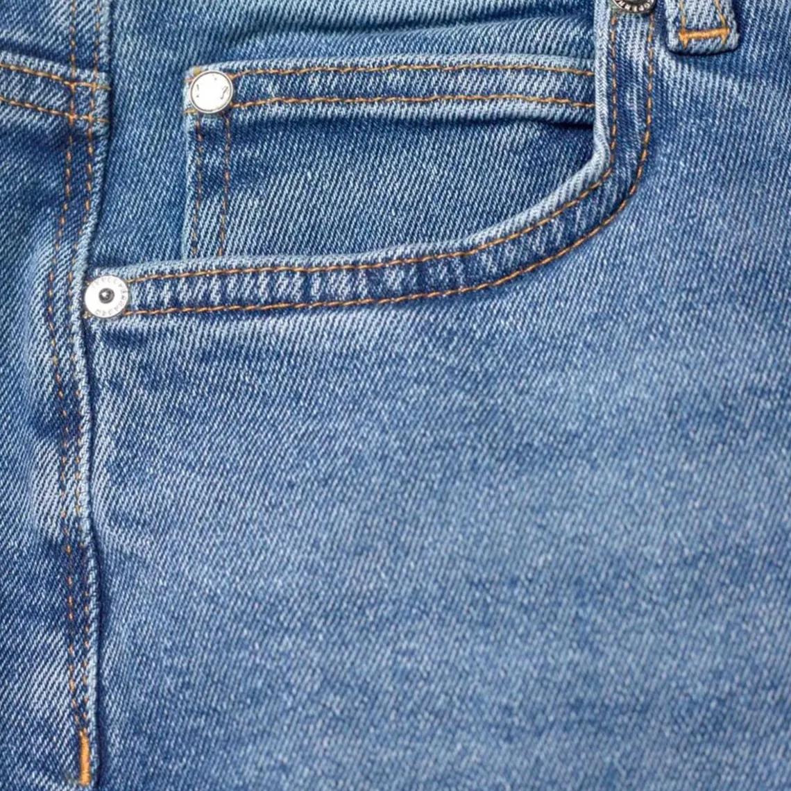 LULU JEANS SPLIT WASH VIGO | DENIM BLUE