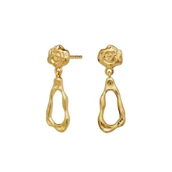 LYDIA ØRERINGE | FORGYLDT