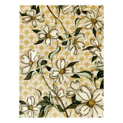 LYKØNSKNINGSKORT 13X9 CM | FLOWER WINE