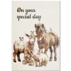 LYKØNSKNINGSKORT 13X9 CM | ON YOUR SPECIAL DAY
