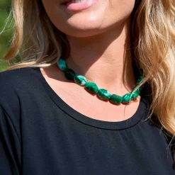 LYON NECKLACE | GREEN
