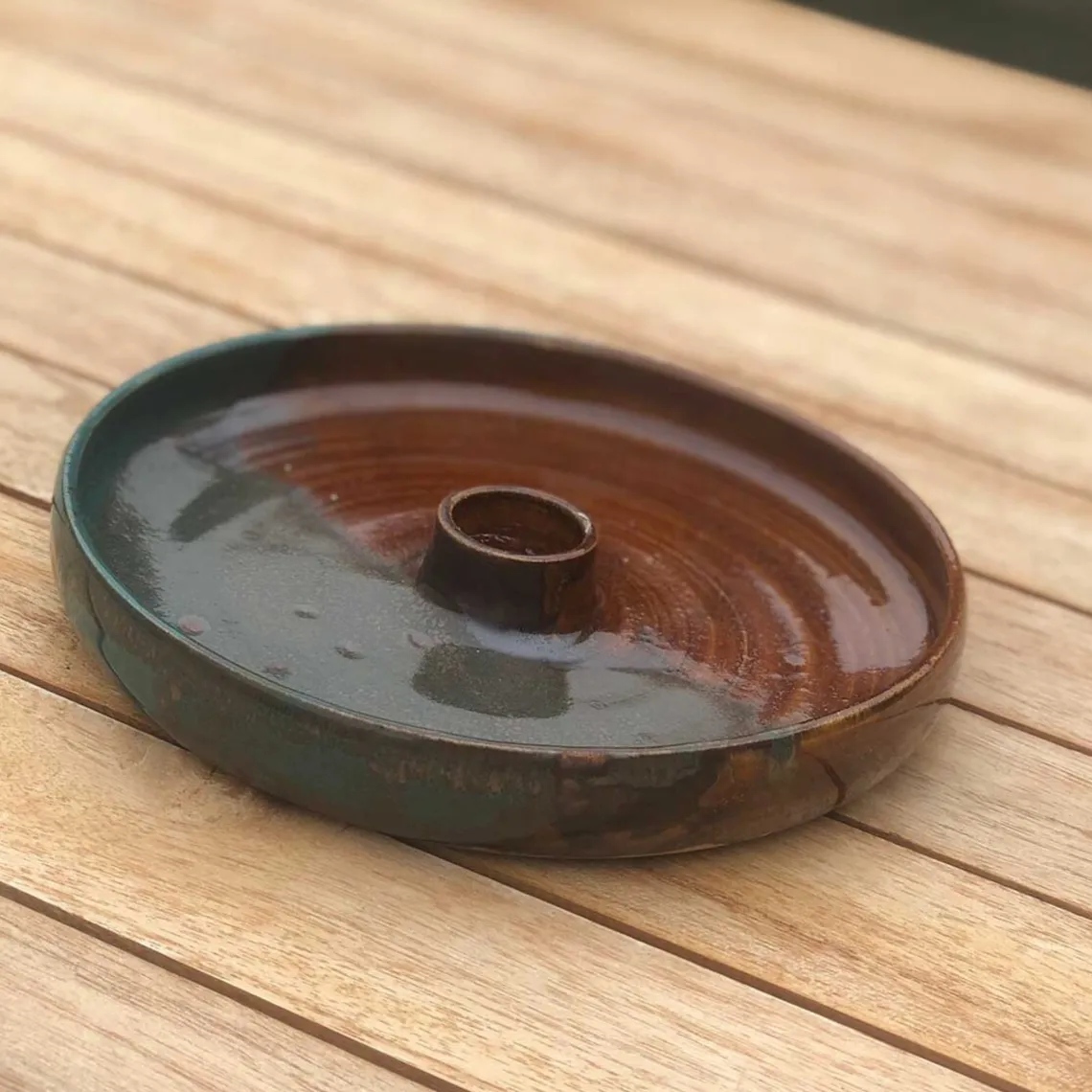 LYSESTAGE TIL KRONELYS | GRØN/BRUN