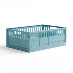 MADE CRATE MAXI 48X34X17 CM | CRYSTAL BLUE