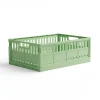MADE CRATE MAXI 48X34X17 CM | SPRING GREEN