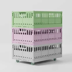 MADE CRATE MAXI 48X34X17 CM | SPRING GREEN