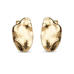 MAIA LARGE ØRERINGE | FORGYLDT