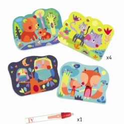 MAL M/VAND - GEMT I SKOVEN