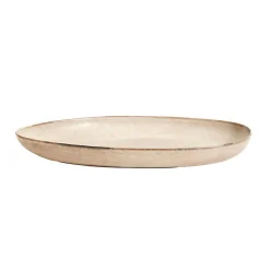 MAME OVALT FAD LARGE 43X24CM | OYSTER