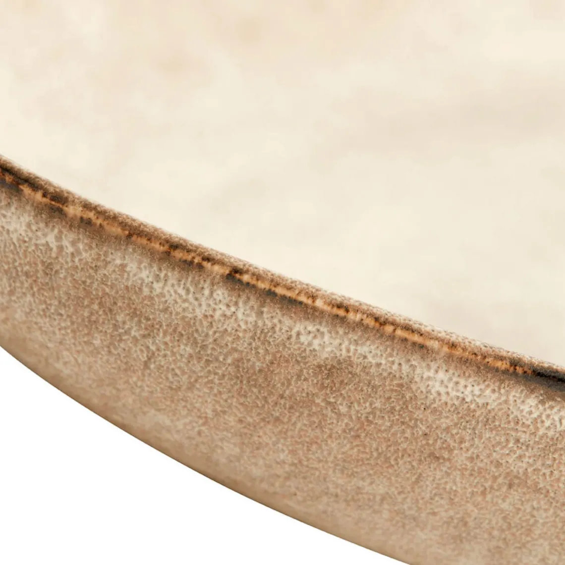 MAME OVALT FAD LARGE 43X24CM | OYSTER