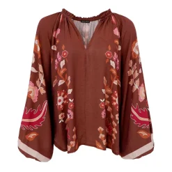 MARIGOLD BLOUSE | COFFEE