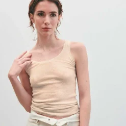 MASSACHUSETTS TOP | CREME CHINE