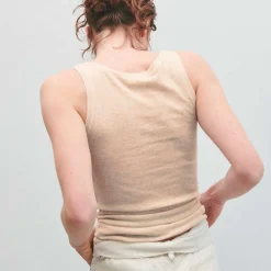 MASSACHUSETTS TOP | CREME CHINE