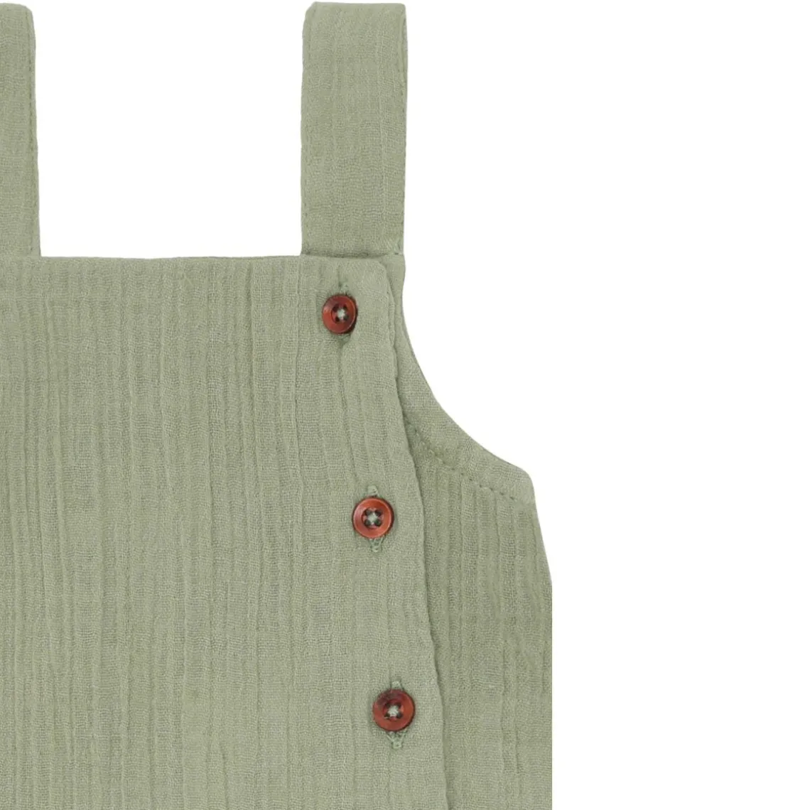 MELIK MUSELIN OVERALL | LIGHT GREEN