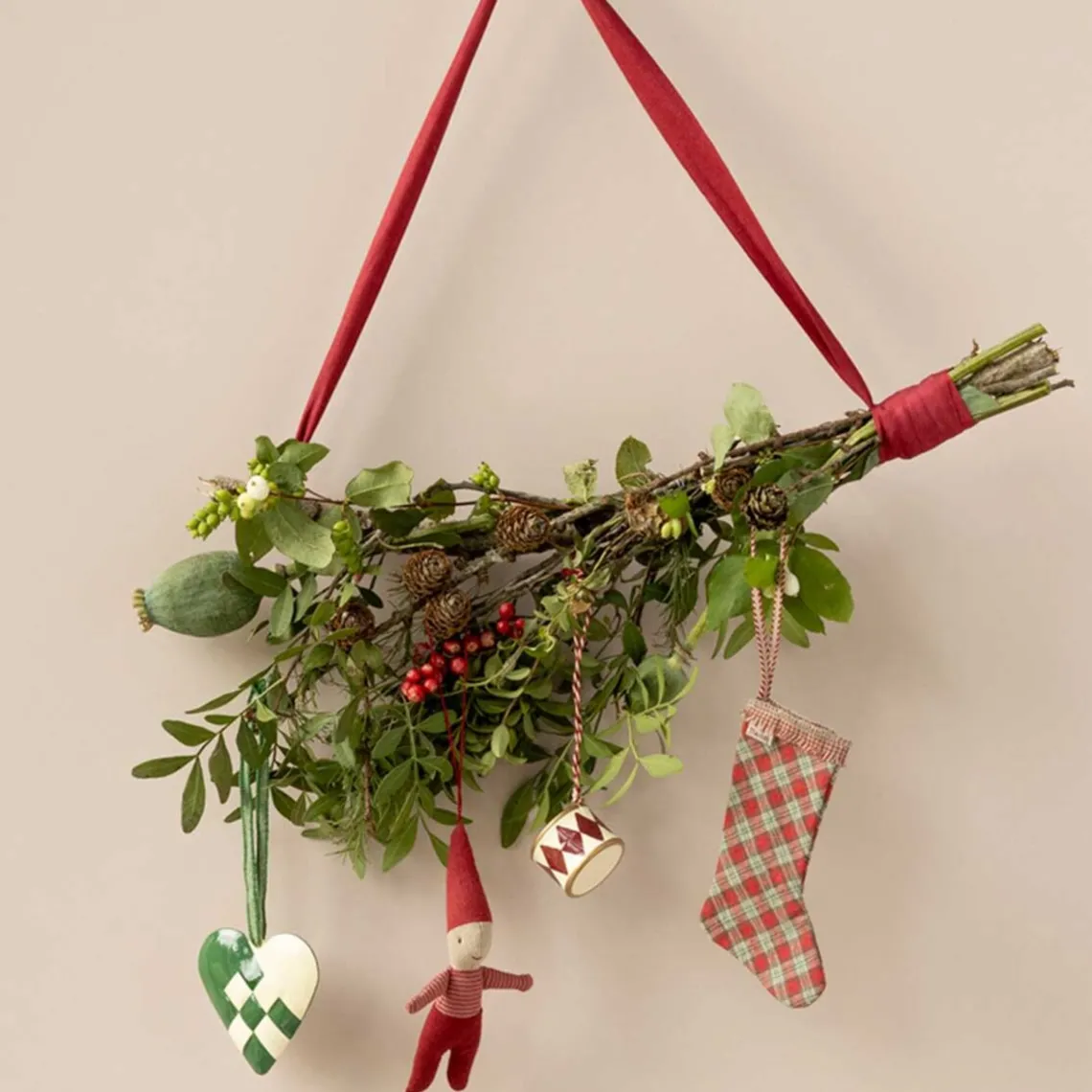 METALOPHÆNG - LILLE TROMME | RØD