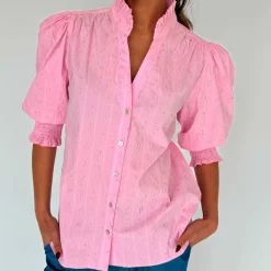 MIA BLOUSE | PINK