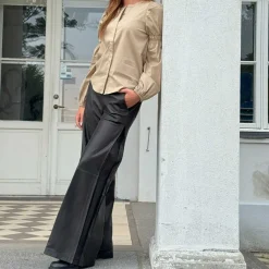 MIA LOOSE PANTS WIDE LEG | BLACK