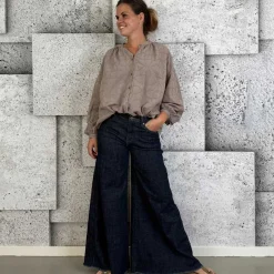 MILA SW PANTS | DARK DENIM