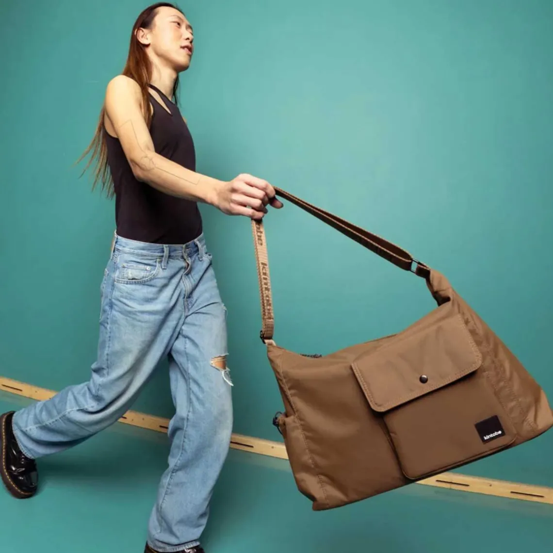 MILO TASKE 41X30X10 CM | EARTH BROWN