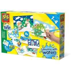 MIN FØRSTE - MAL M/VAND - SKJULTE DYR