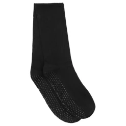 MIND RIB ANTI SLIP SOCKS | BLACK