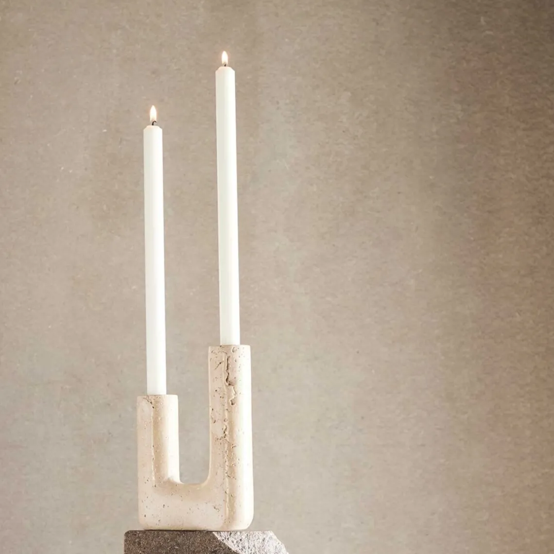 MINERVA LYSESTAGE 20X14,5 CM | CREME