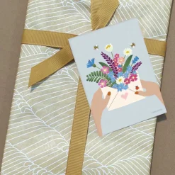 MINI ANLEDNINGSKORT A7 | FLOWERS IN ENVELOPE