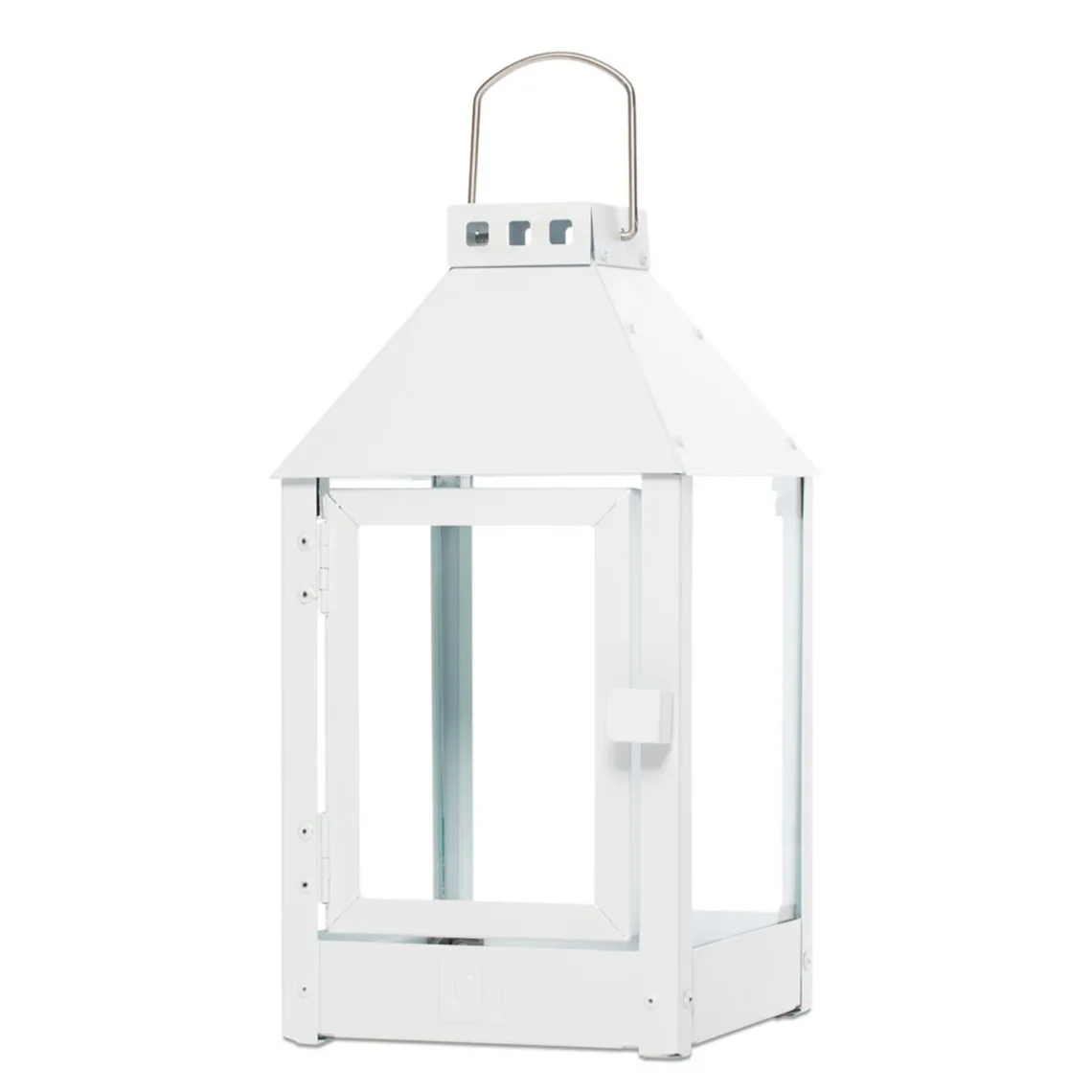 MINI LANTERNE | HVID/GALVANISERET