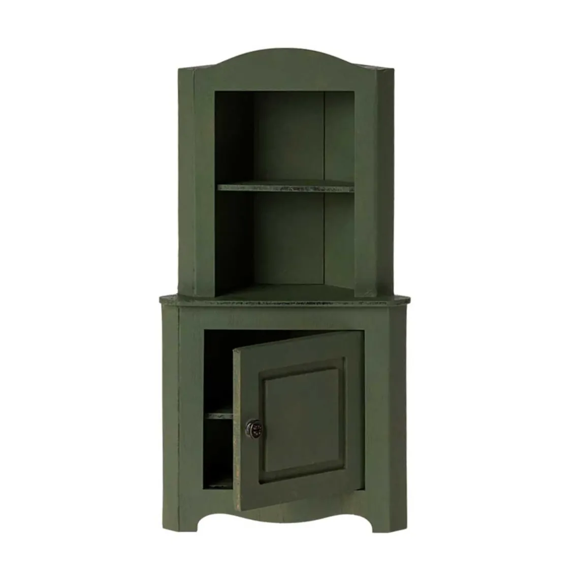 MINIATURE HJØRNESKAB | MØRKEGRØN