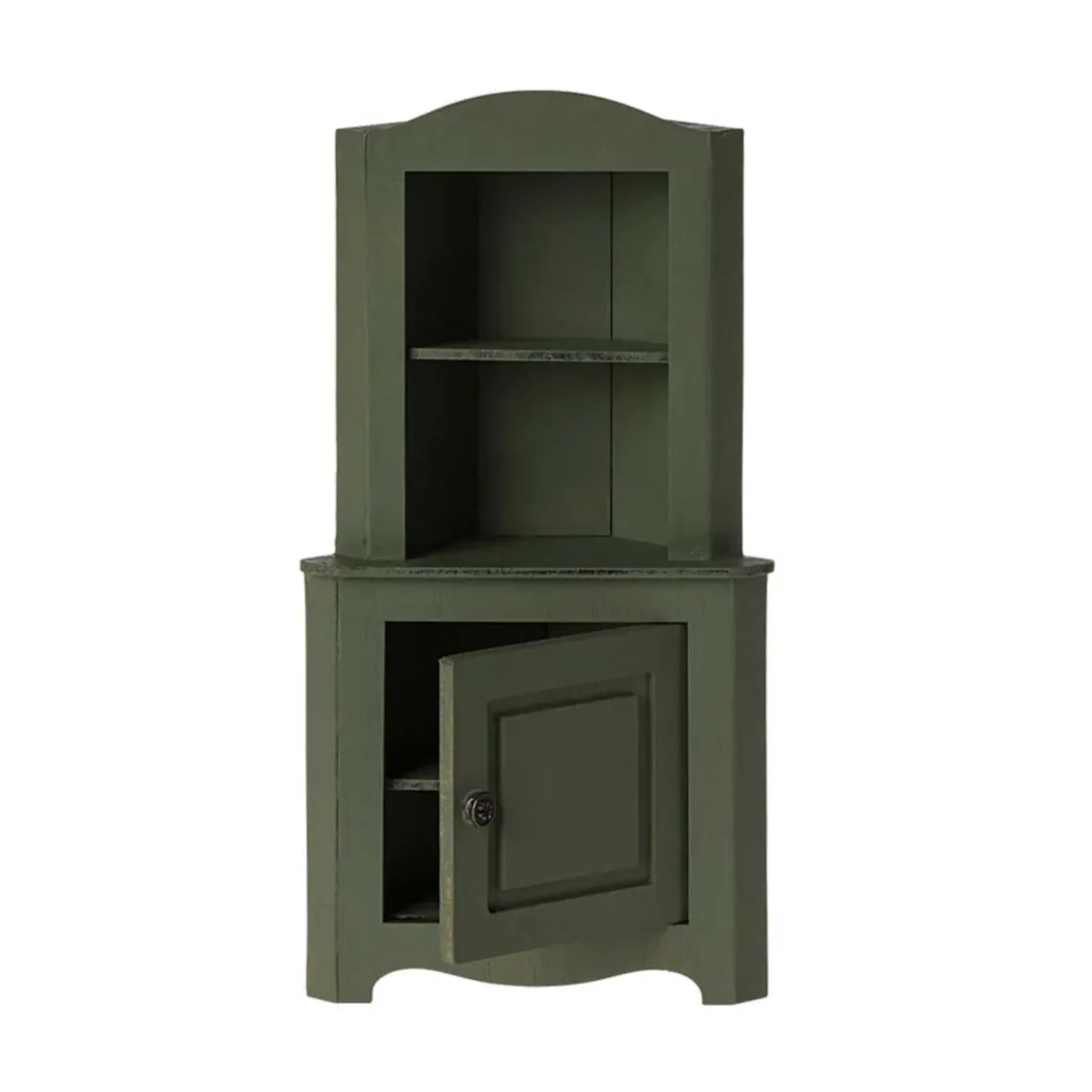 MINIATURE HJØRNESKAB | MØRKEGRØN