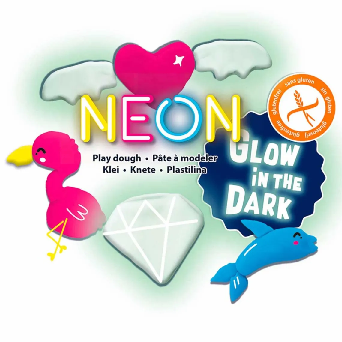 MODELLERVOKS - SELVLYSENDE NEON