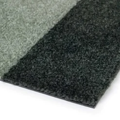 MÅTTE STRIPES HORIZONTAL 40X60 | LYS/STØVET/MØRK GRØN