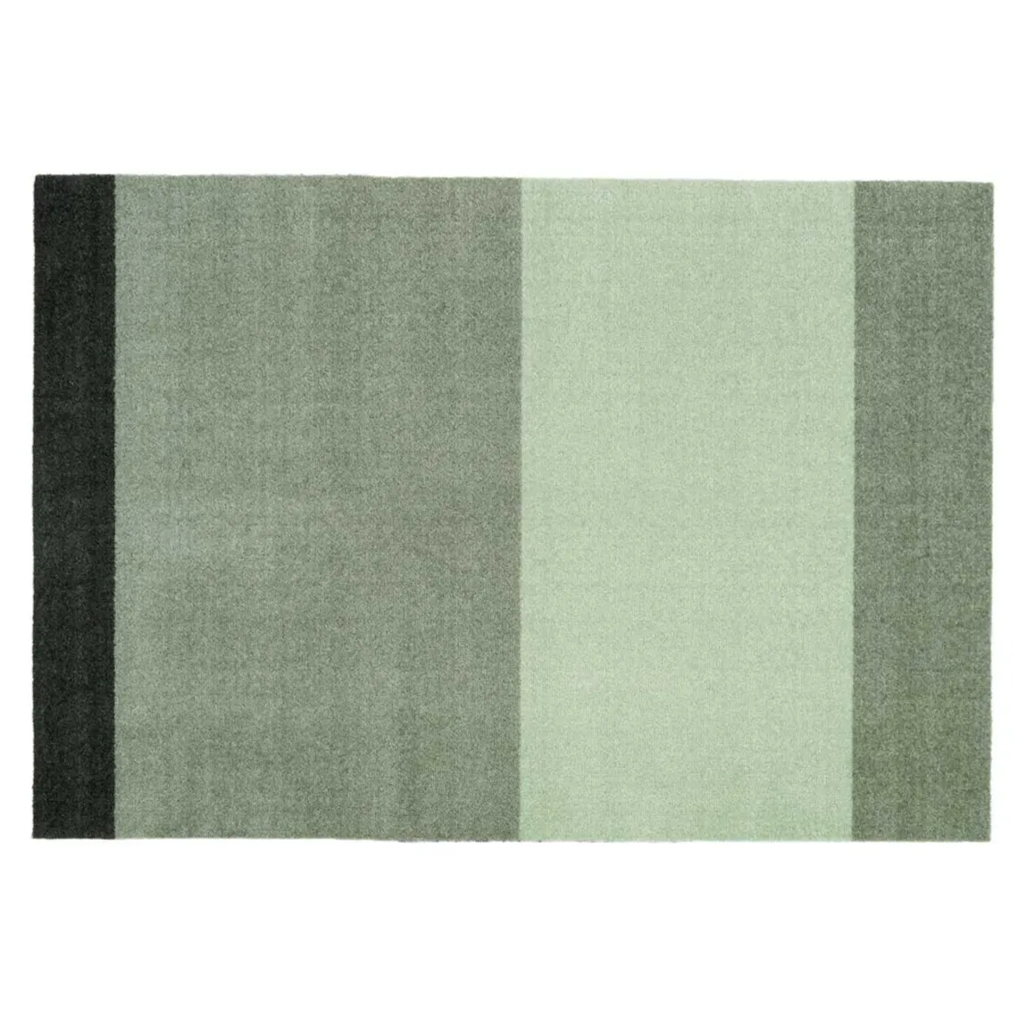 MÅTTE STRIPES HORIZONTAL 60X90 | GRØN