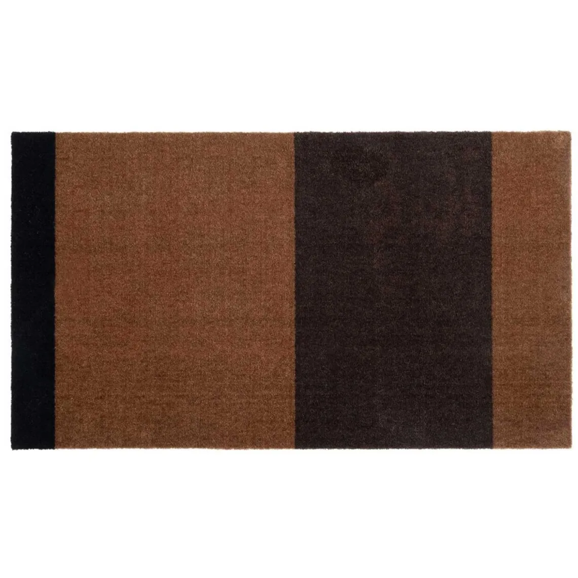 MÅTTE STRIPES HORIZONTAL 60X90 | BRUN/COGNAC